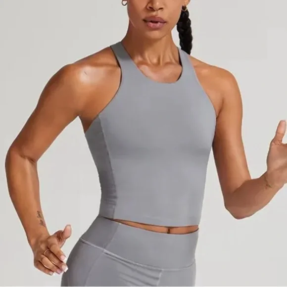 NWT Allbirds Natural Run Form Tank, Small, Gray - Picture 3 of 12